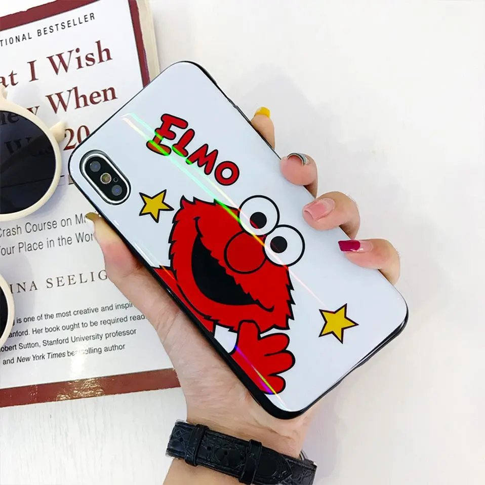 Пара мультфильмов анти-осенняя мягкая оболочка для iphone 6 S 7 8 Plus Funda X XR XS MAX Drop-proof