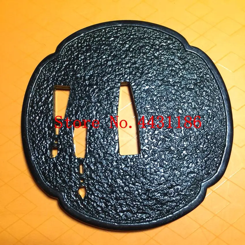 Высококачественный черный сплав японский самурайский меч фитинг Цуба для катаны