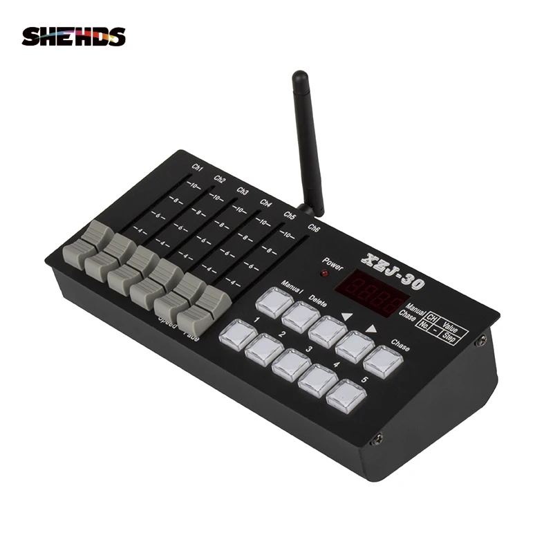 Беспроводной передатчик 30 DMX SHEHDS для зарядки контроллер сигнала консоль