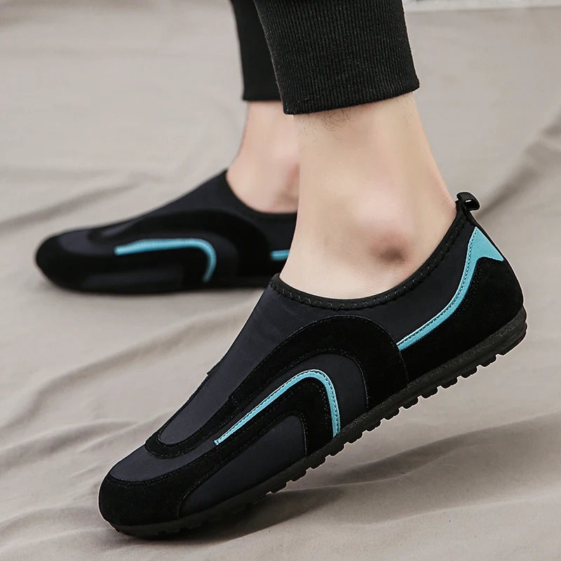 

Men Casual Shoes Vulcanized Shoes Male Slip on Flats Shoes Men Sneakers Soft Light Driving Shoes Men Loafers Zapatillas Hombre