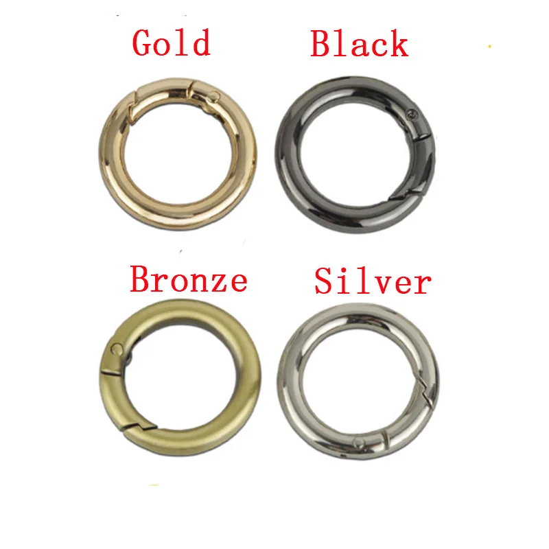 10 шт. пружинный затвор хомут с круглым воротником для мальчиков и девочек