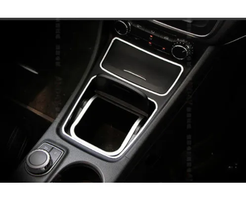 Аксессуары для Mercedes Benz GLA 260 CLA A200 W176 C117 W117 X156 коробка хранения зеркальная отделка