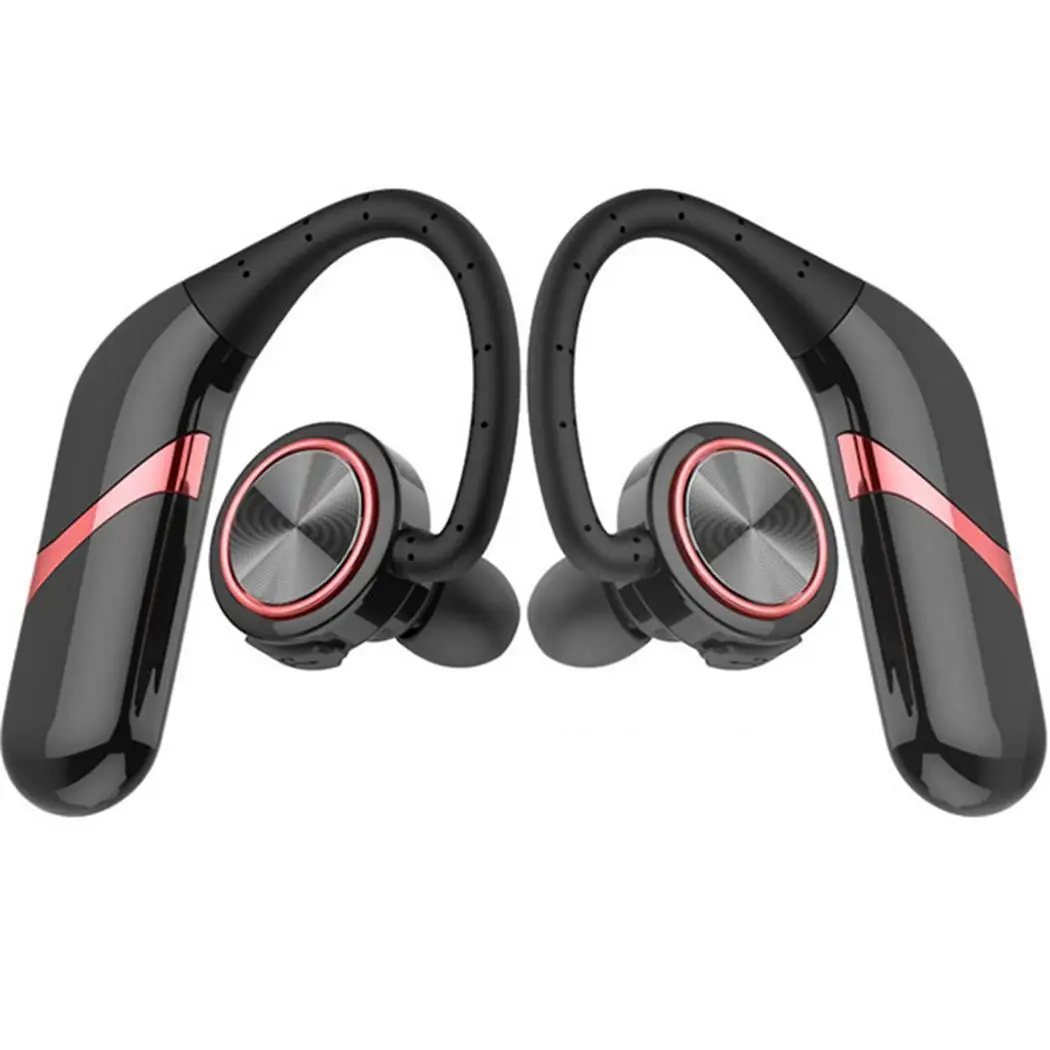 Бизнес Bluetooth гарнитура CVC шумоподавление крючок для сережки наушники IPX6