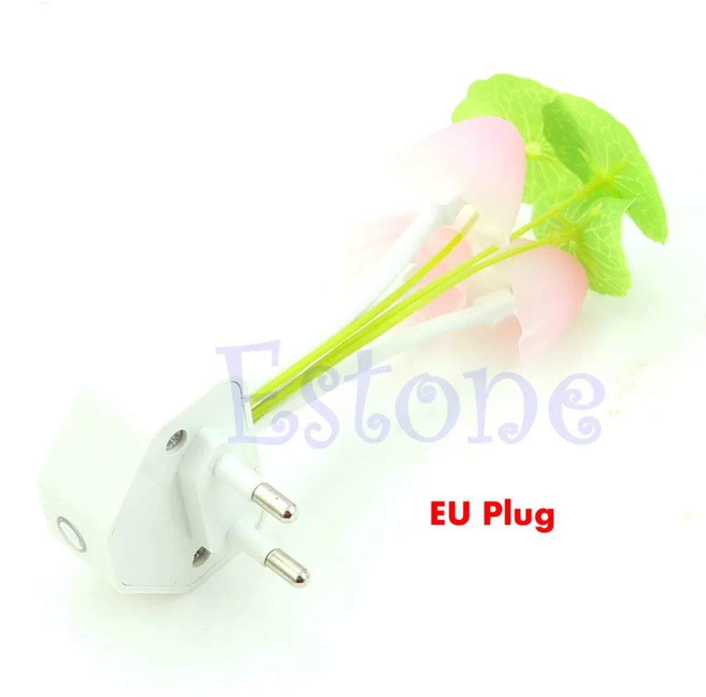 ЕС/США Романтический Красочный светодиодный ночник с грибами DreamBed Лампа