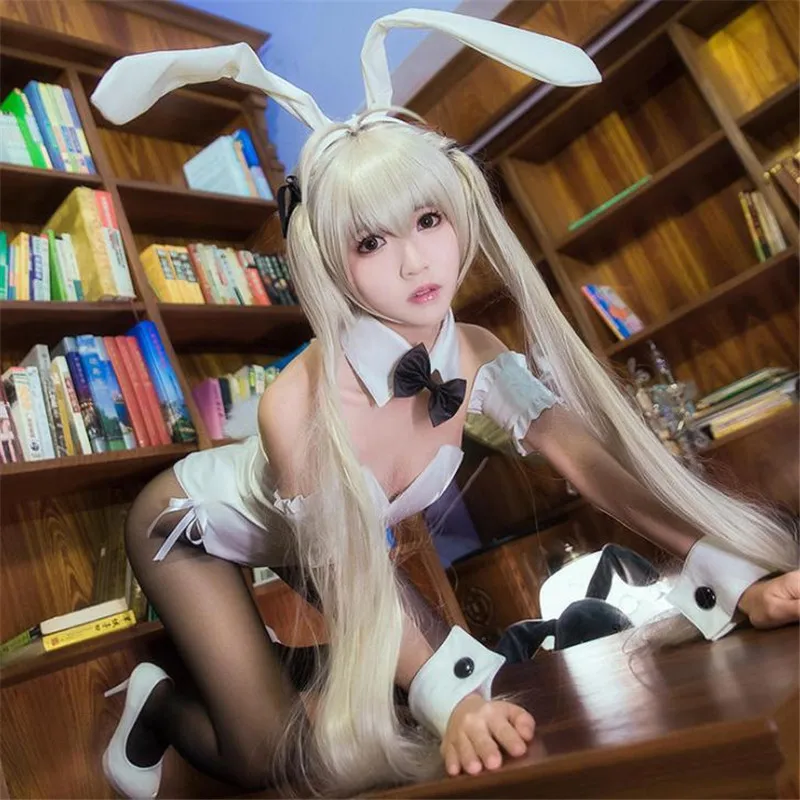Рождество где мы меньше всего одиноки Kasugano Sora аниме сексуальный белый комбинезон
