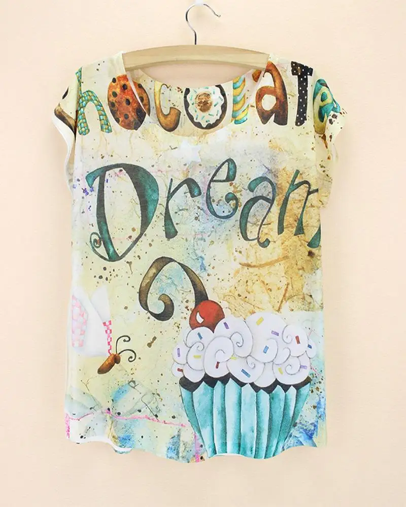 Футболка с принтом в виде бабочки для маленькой девочки модный дизайн 2015 года