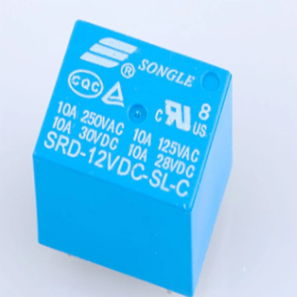 Реле питания для дома миниатюрное реле SRD-12VDC-SL-C экологически чистые |