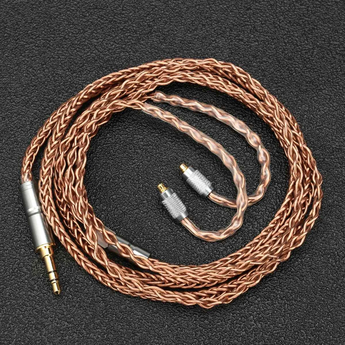 BGVP 400 провод OCC HiFi кабель для DM6 DMG DMS монитор наушники MMCX 0,78 мм наушники для меломанов кабель для наушников DIY