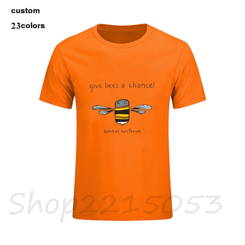 Give me a chance Honey Bees wholesale Mens t shirts xxl 2021fashion 3d funny tshirts brand streetwear clothing MALE tee T-shirt | Мужская
