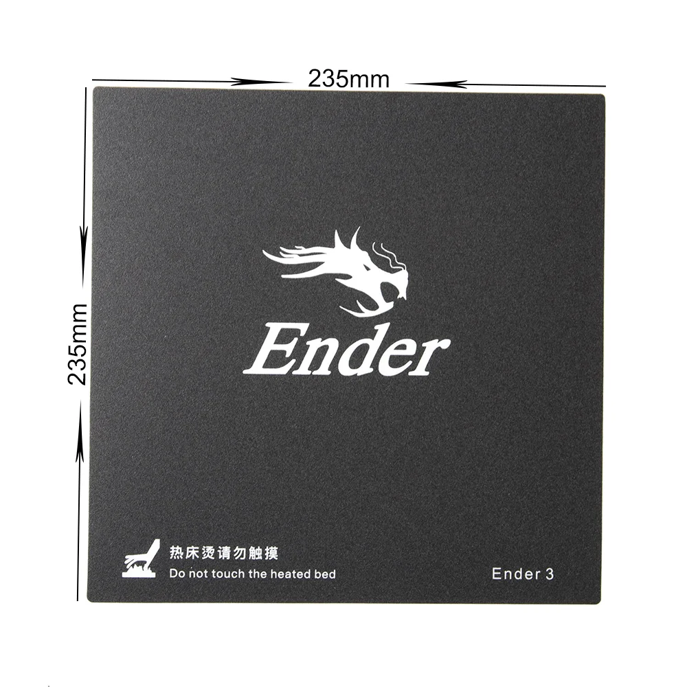 2 шт. Ender 3/CR 20 3D принтеры тепла Стикеры Бумага сборка протрите мочалкой