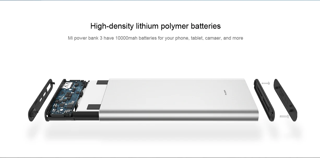 Xiao mi PD power Bank 3 10000 мАч usb type C QC3.0 Быстрая зарядка mi power bank 10000 портативное зарядное устройство повербанк