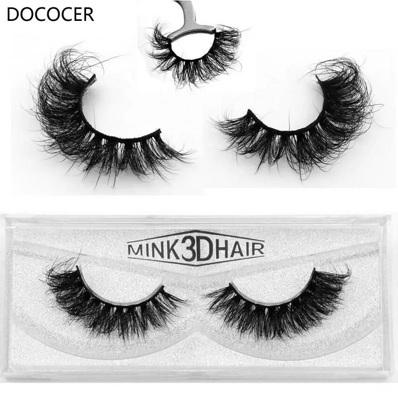 

DOCOCER eyelashes 3D mink eyelashes long lasting mink lashes natural dramatic volume eyelashes extension false eyelashes