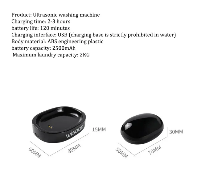 Стиральная Машина Ультразвуковая мини Портативная стиральная машина USB мощность студенческие общежития
