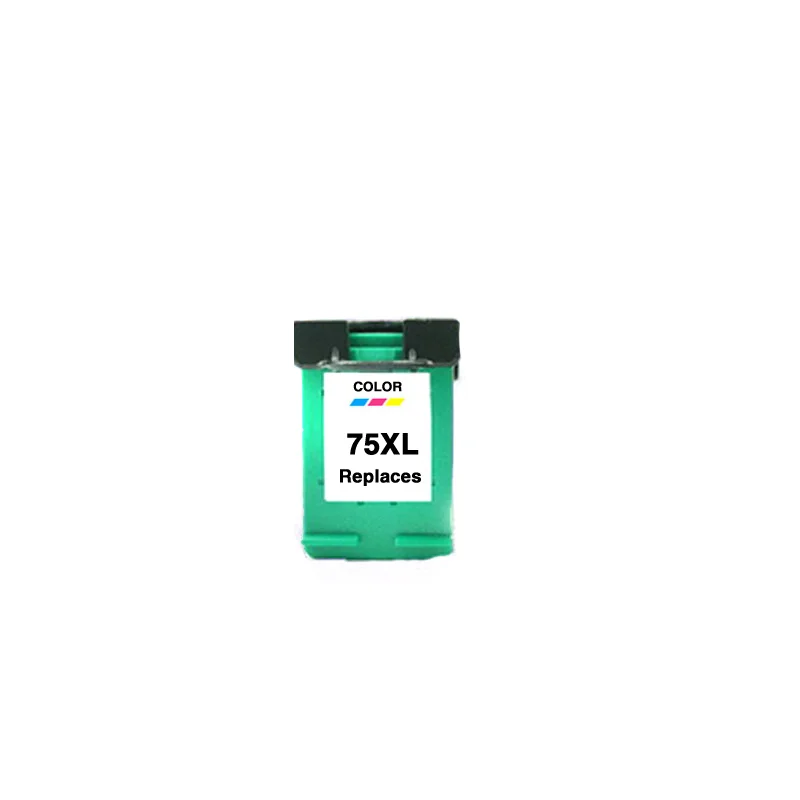 75XL LEADKSAM 74XL 75XL 74 75 Картридж совместимый для hp74 J5780 D4260 C4480 4380 5280 4345 C4300 Officejet J5780 C4280 - Цвет: 75XL