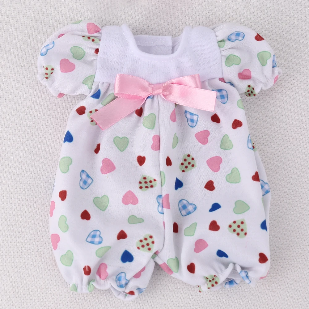 NPK Кукла Reborn Baby DOLL Одежда костюмы 10 дюймов 25 см модная детская одежда Розовый
