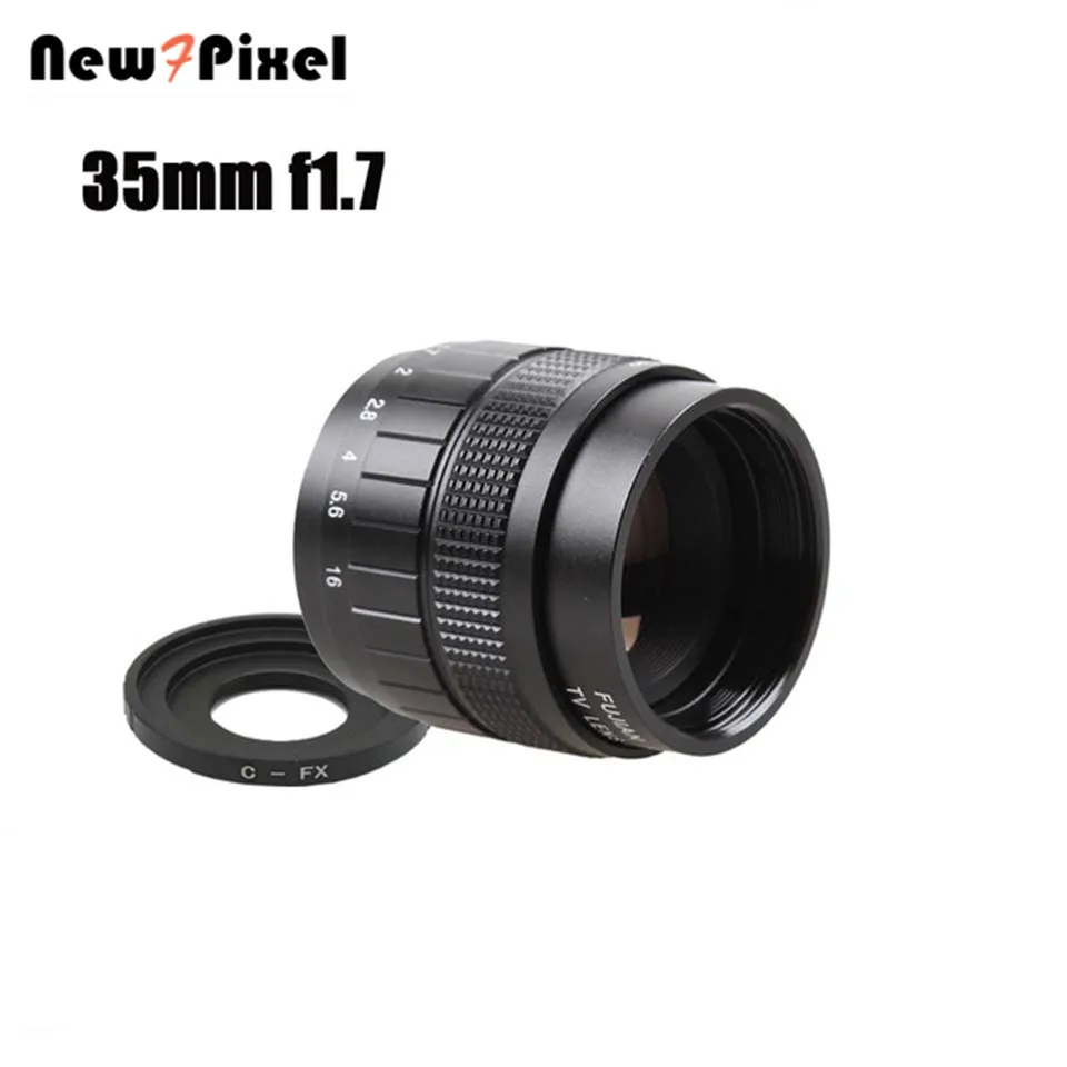 Фуцзянь 35 мм F1.7 CCTV ТВ кино объектив + C крепление макрокольцо для Fuji Fujifilm X E2 E1 Pro1 Pro2
