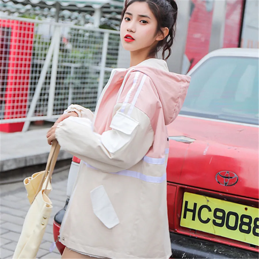 High end 2019 новый для женщин Бейсбол Форма Корейская версия Harajuku стиль bf Свободные с