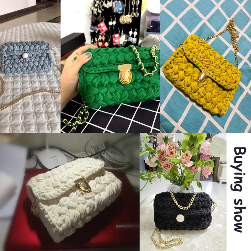 Mylb 100 г Красочные DIY xuanya мешок Пряжа хлопок шерсть вязание пункт ручной вязки Толстая вязаная корзина одеяло