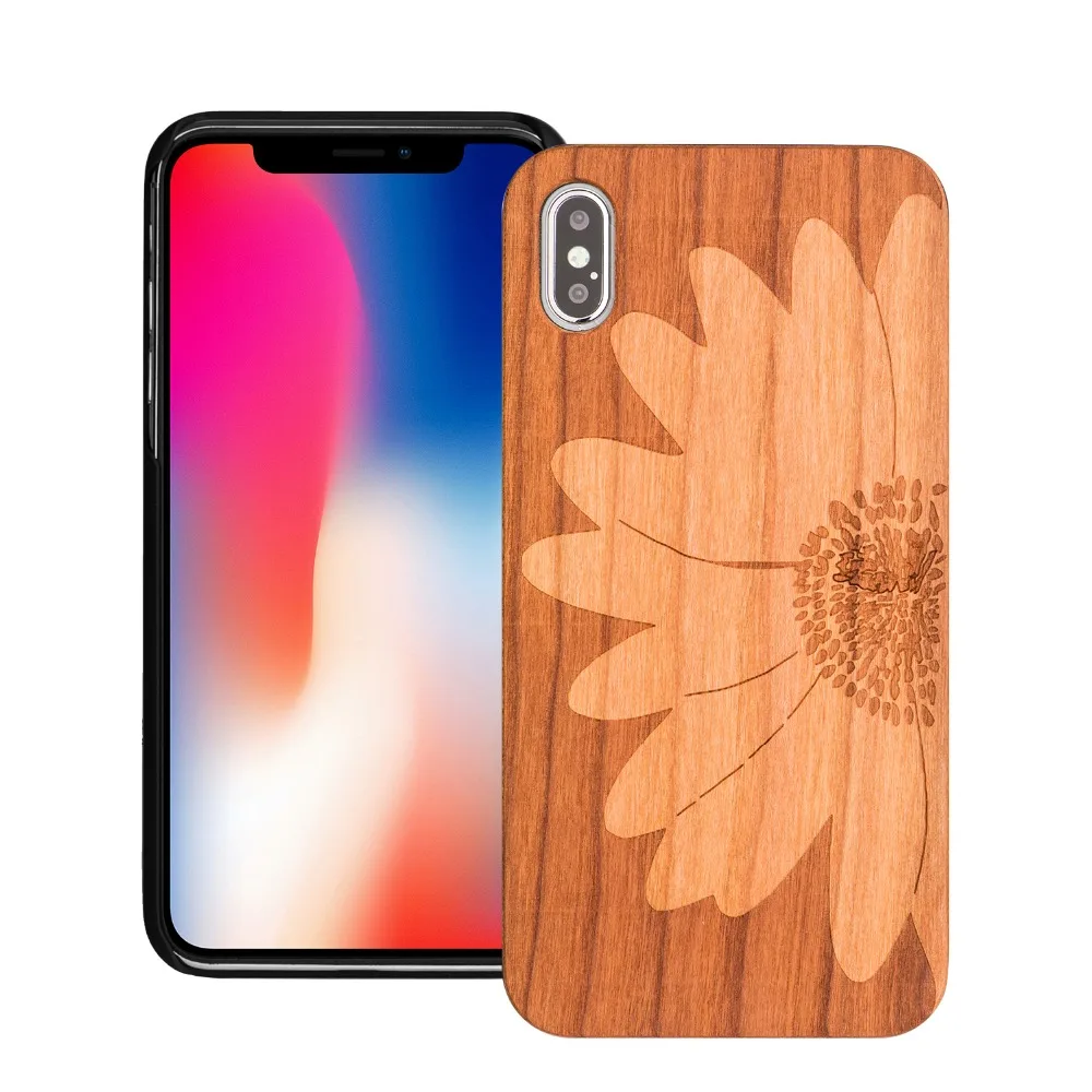 Чехол из натурального дерева+ пластиковый чехол из поликарбоната для iPhone 11 Pro Max XS Max XR X 8 7 6 6S Plus 5 5S SE чехол для телефона