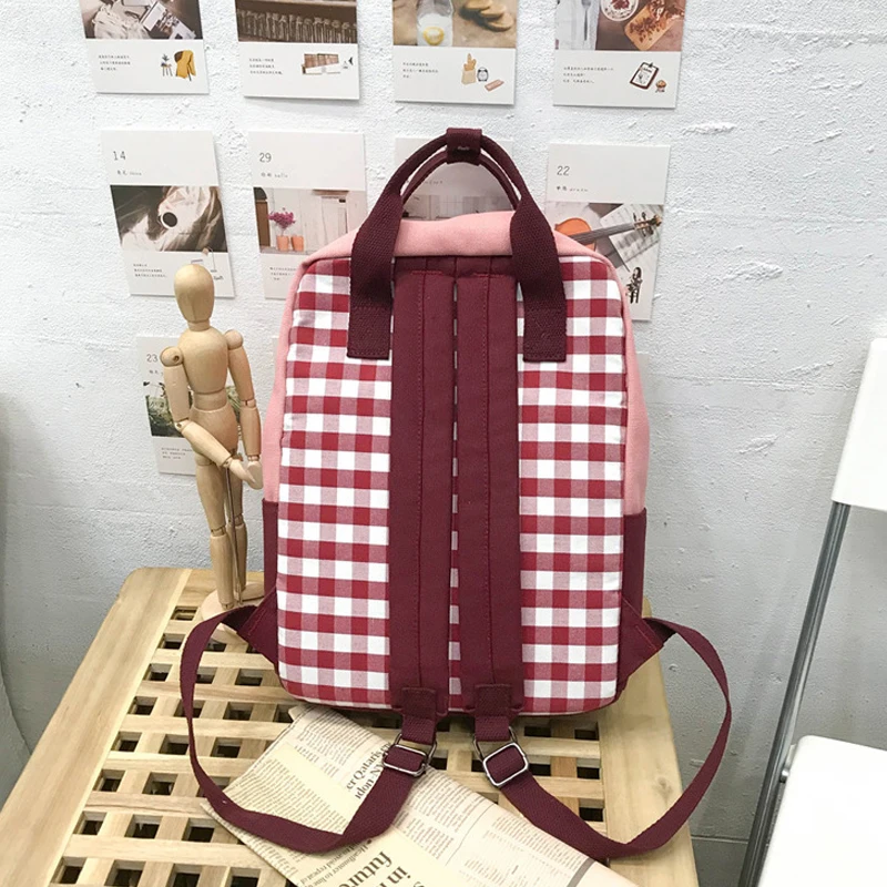 2019 new Korean version of the style plaid bag fashion High Quality Large Capacity letter printing portable shoulder dual-use b | Багаж и