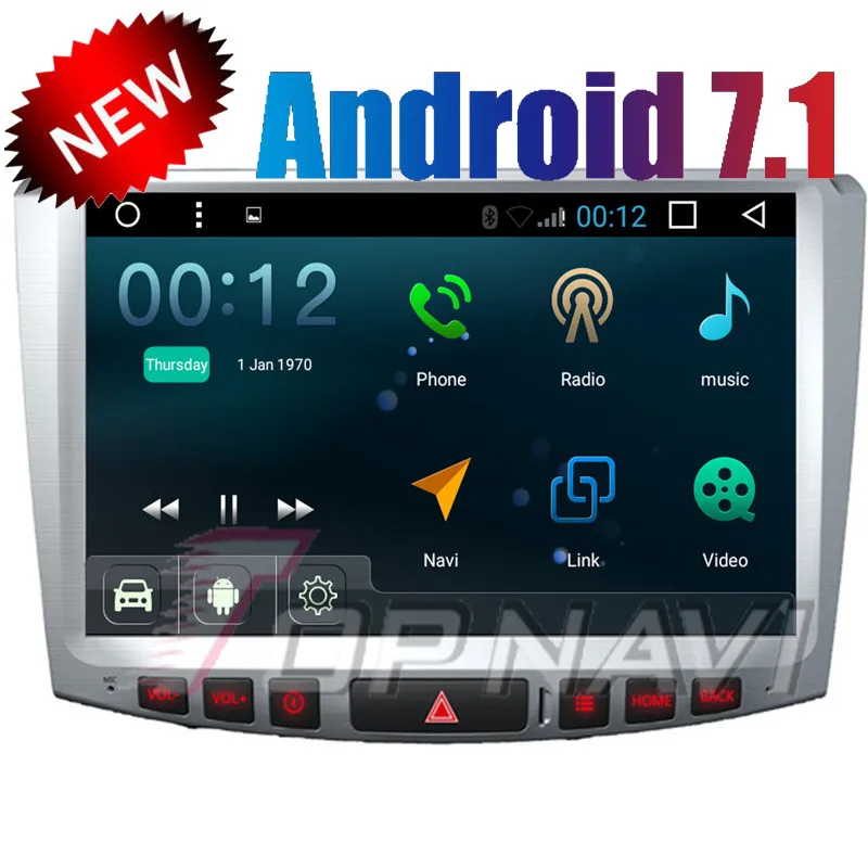 

Topnavi 10,1 "1024*600 четырехъядерный Android 7,1 Автомобильный GPS навигатор для VW Magotan 2015 Авторадио Мультимедиа Аудио Стерео без DVD