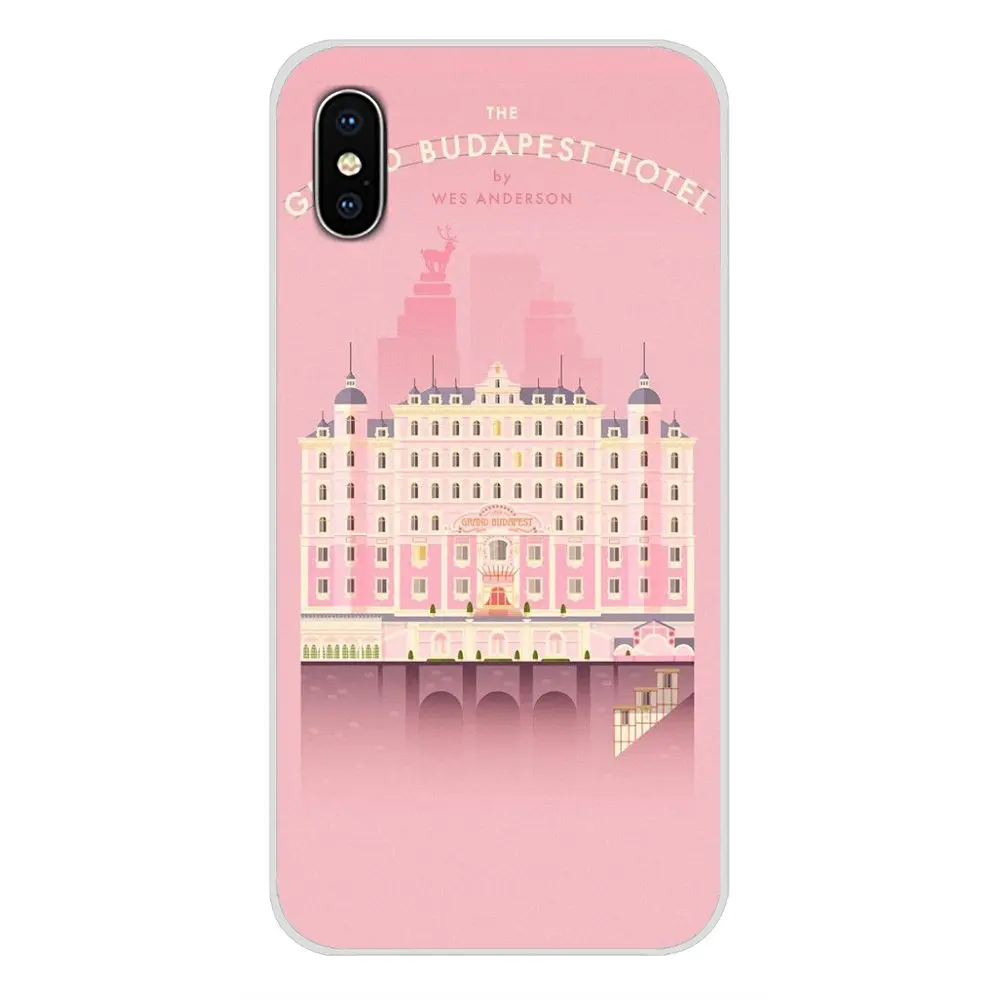 Красивый силиконовый чехол Grand Budapest hotel для Apple iPhone X XR XS MAX 4 4S 5 5S 5C SE 6 6S 7 8 Plus ipod touch |