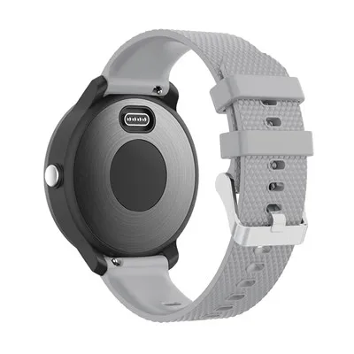 grey 20 мм сменный спортивный ремешок для Garmin Vivoactive 3 силиконовый резиновый ремешок на запястье для Garmin Vivomove HR ремешок для часов - Цвет ремешка: grey