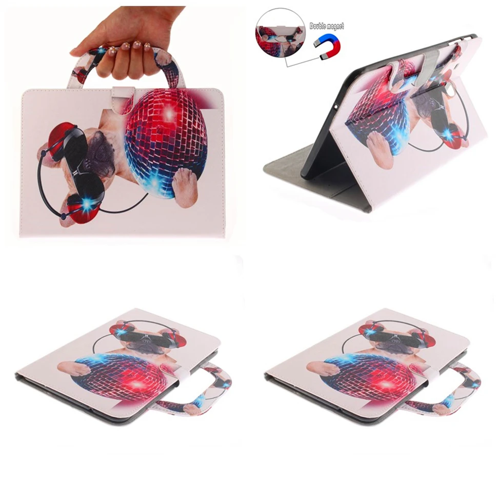 Чехол подставка из искусственной кожи для Samsung Galaxy Tab 3 8 0 T310 T311 T280 T285 T377 T375 T580 T585 T555