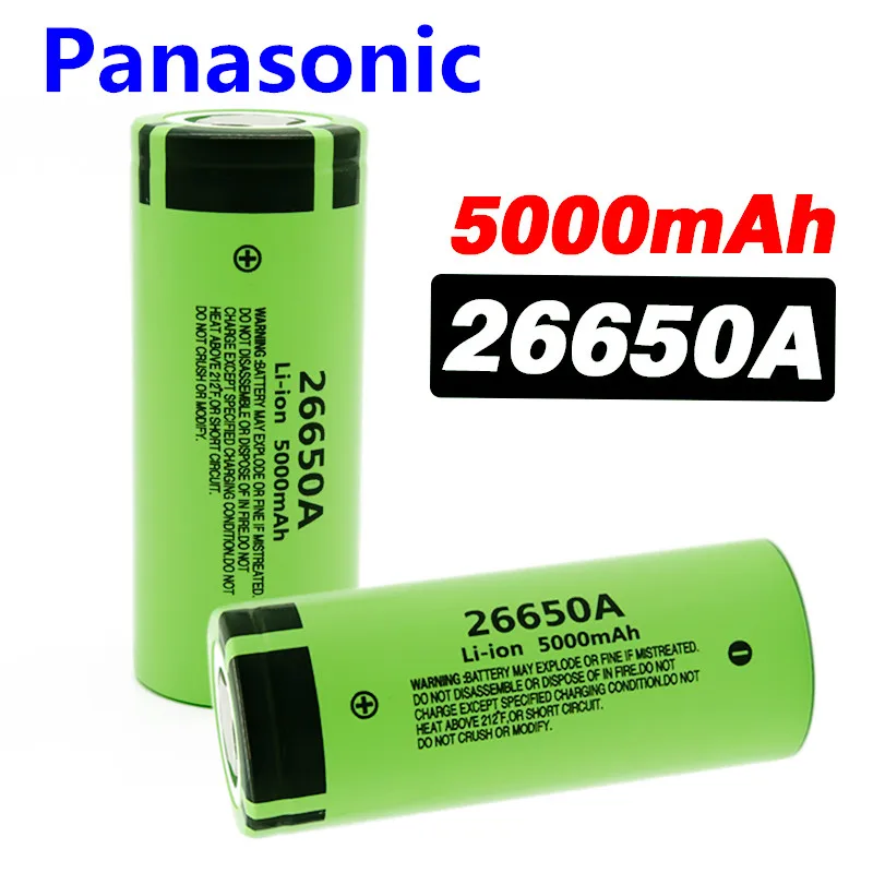 Panasonic оригинальная Высококачественная 26650 батарея 5000 mAh 3 7 V 50A литий ионная
