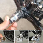 Инструмент для снятия кривошипа велосипеда, 20 зубьев, Каретка 24 мм, съемник колес, инструменты для ремонта велосипеда, аксессуары для шоссейных велосипедов, RR7239