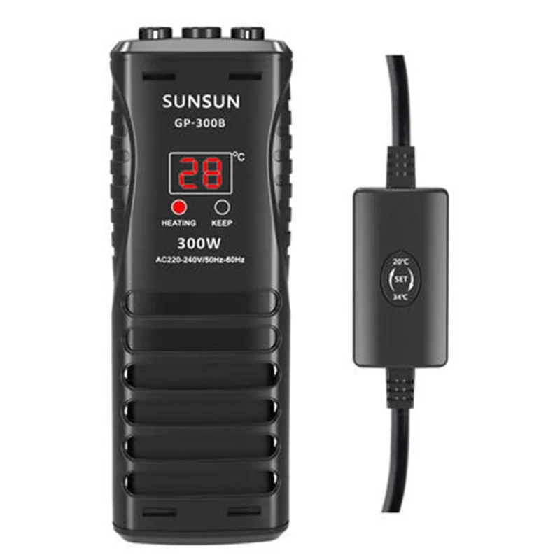 SUNSUNS PTC большая цистерна для рыбы нагревательный стержень автоматическая