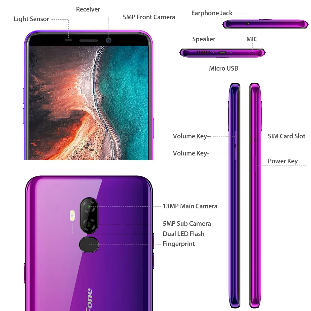 Смартфон Ulefone P6000 Plus 3G+32 ГБ|Смартфоны| |