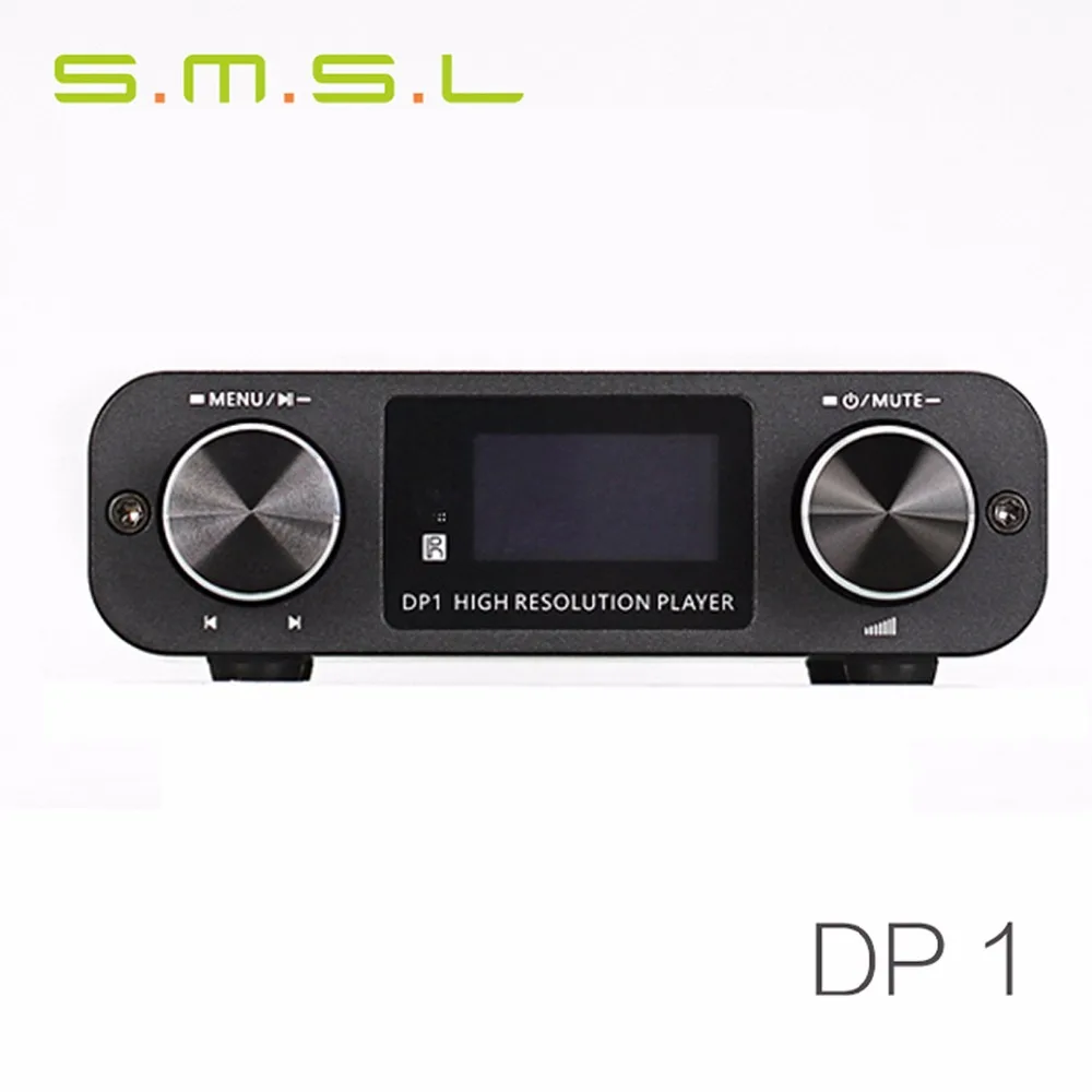 SMSL DP1 цифровой проигрыватель USB SD карты 32bit аудио ЦАП со встроенным усилителем для