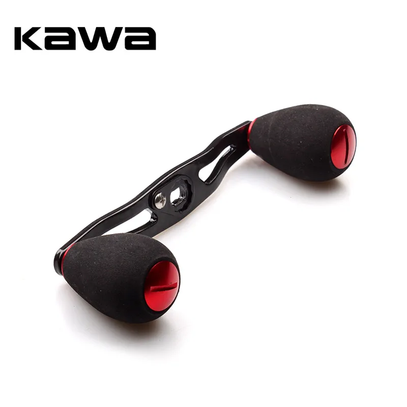 Новая Рыболовная катушка KAWA ручка из углеродного волокна для Daiwa Abu Reel EVA размер