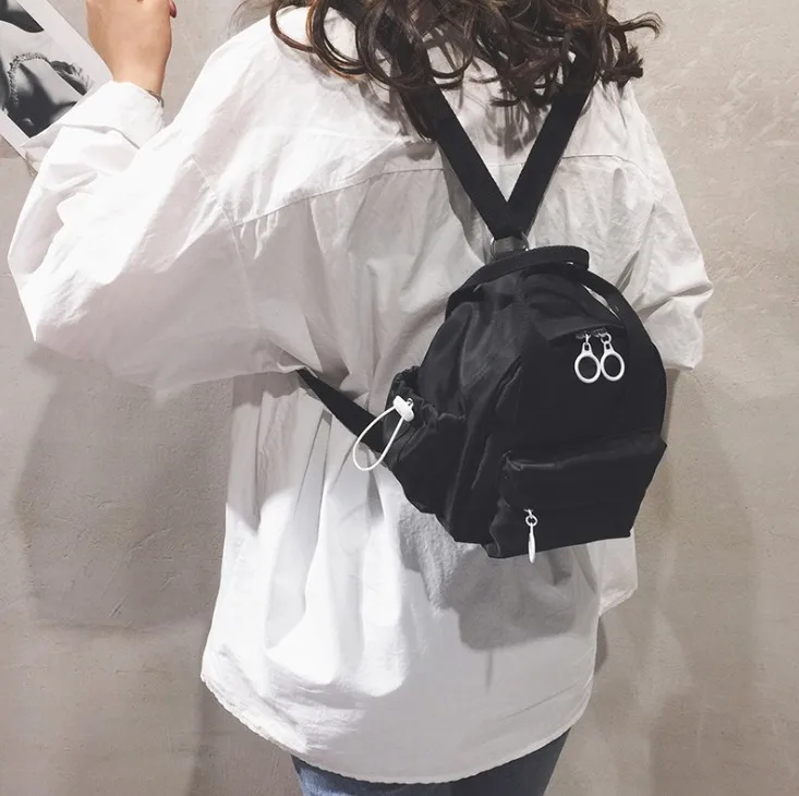 Женский школьный рюкзак Mochila Классический Водонепроницаемый мини-рюкзак для