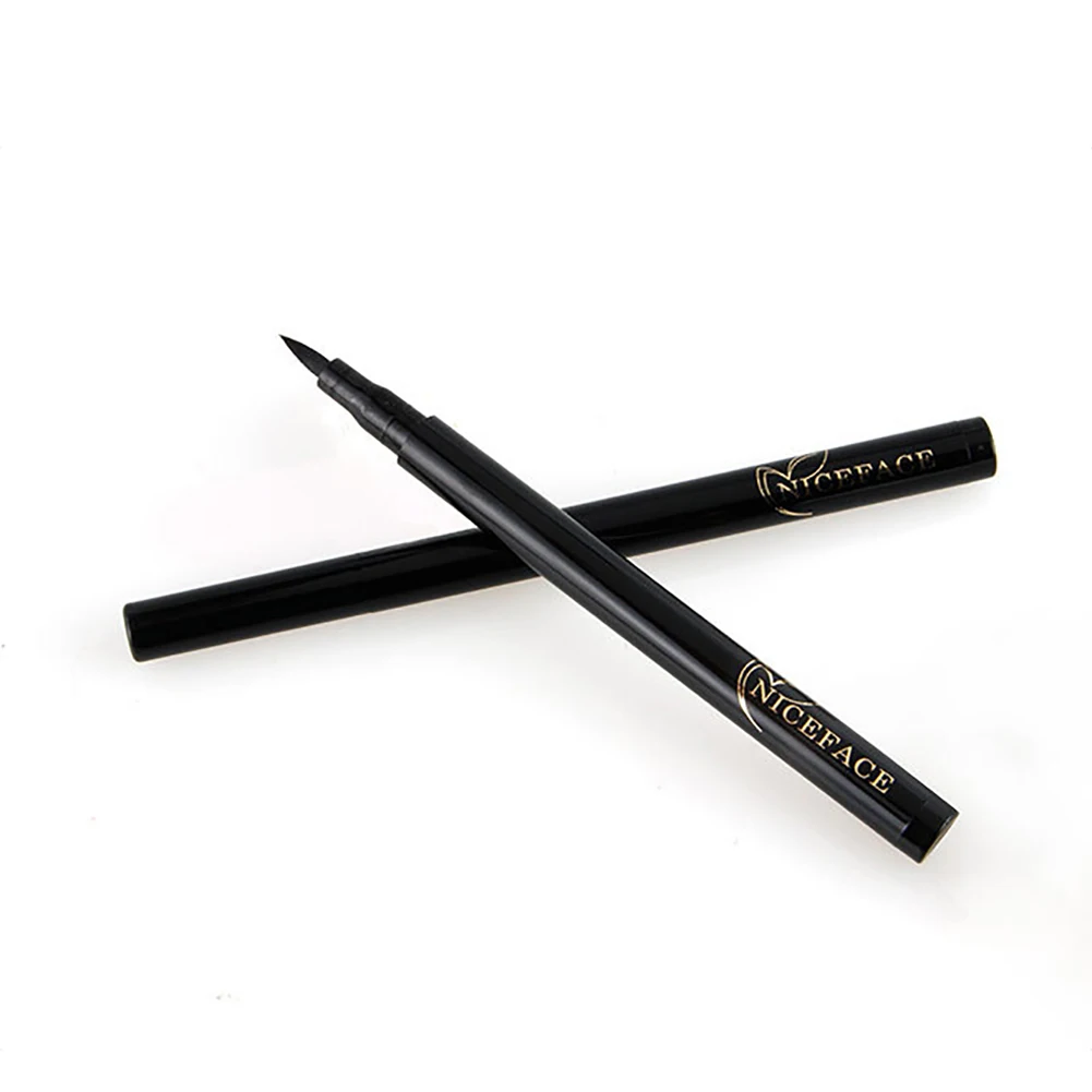 Долговечные Не Диззи подводка для глаз черный Liquid Eye Liner Pencil Красота Макияж