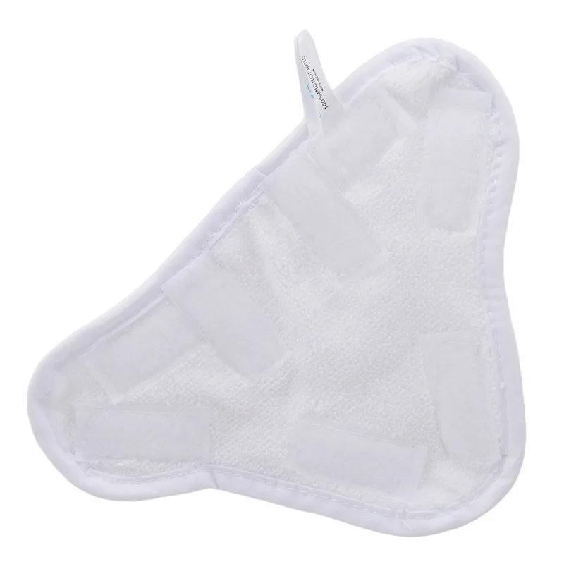 Искусственный волоконный Швабра покрывает белый заменяемый коврик для плоских