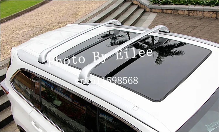 Багажник на крышу для багажа поперечные рейки Toyota Highlander Kluger 2014 2020|rack cross bars|cross barroof