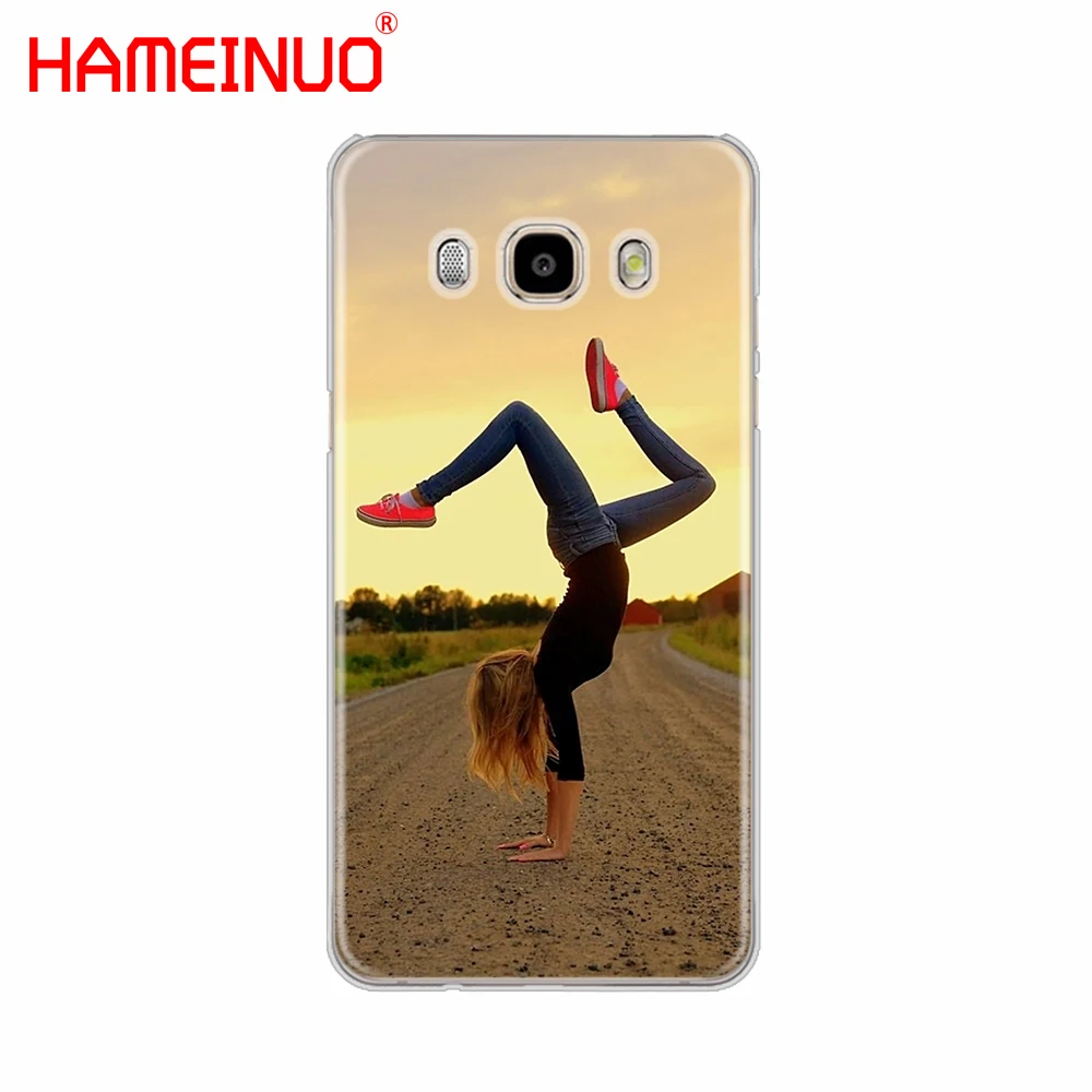 HAMEINUO гимнастический силуэт чехол для телефона Samsung Galaxy J1 J2 J3 J5 J7 MINI ACE 2016 2015