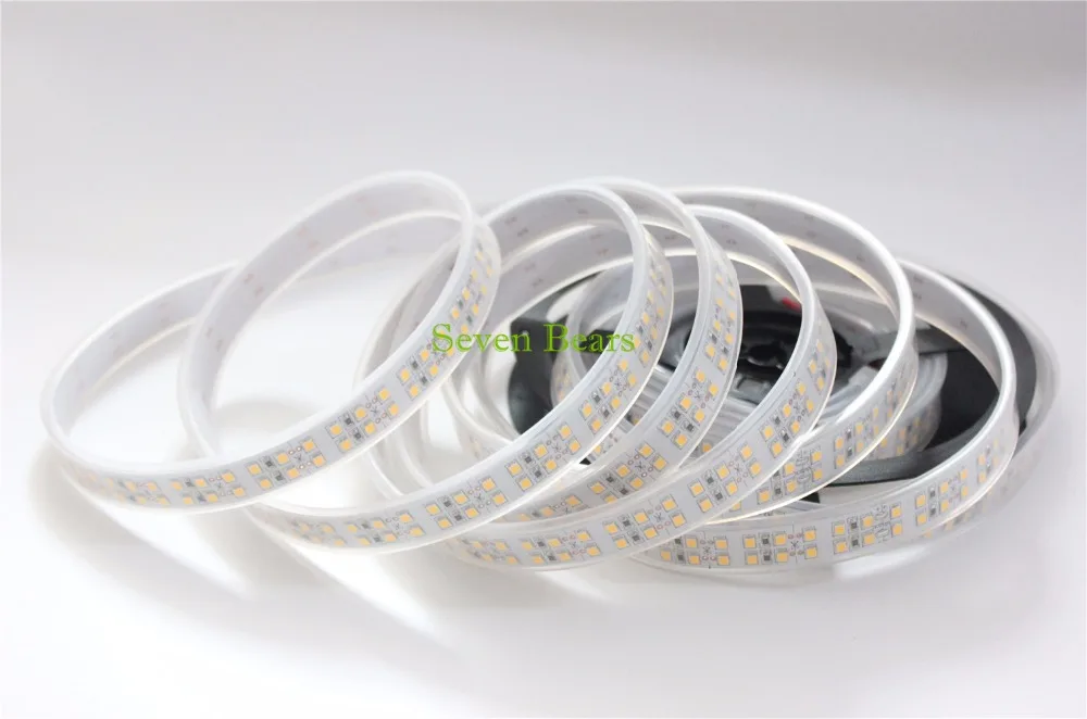 Водонепроницаемая гибкая светодиодная лента 240 светодиодов s/m SMD2835 12 В 5 м|row led