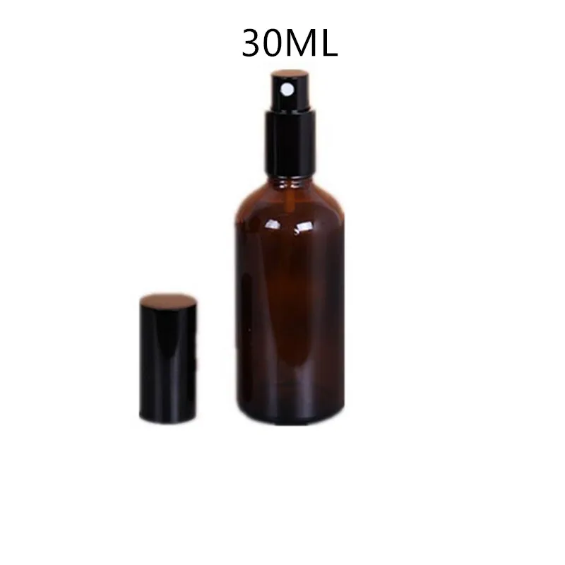 30ml 5 мл/10 мл/15 мл/20 мл/30 мл/50 мл/100 мл многоразовый пресс-насос стеклянная бутылка с распылителем масла жидкий контейнер духи распылитель путешествия 20 - Цвет: 30ml