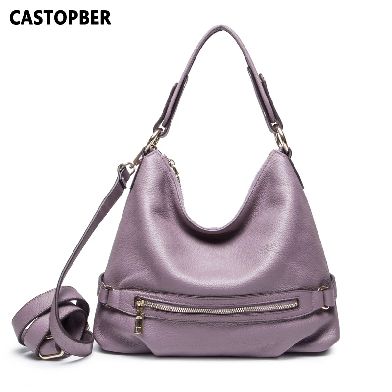 Женская сумка через плечо из натуральной кожи в европейском и американском стиле