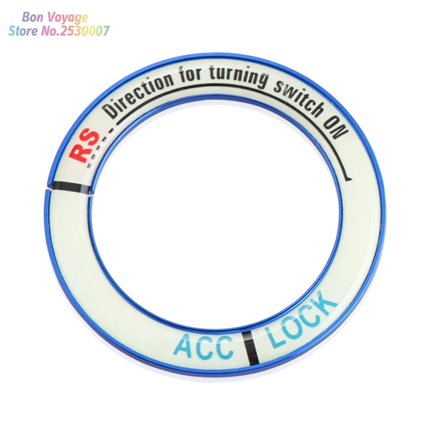Люминесцентное кольцо для запуска и остановки Зажигания Автомобильного
