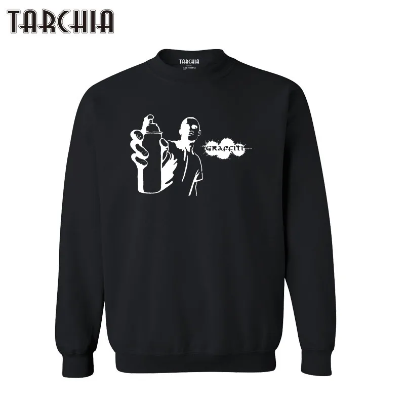 TARCHIA граффити спрей брендовая одежда с принтом толстовки капюшоном Мода