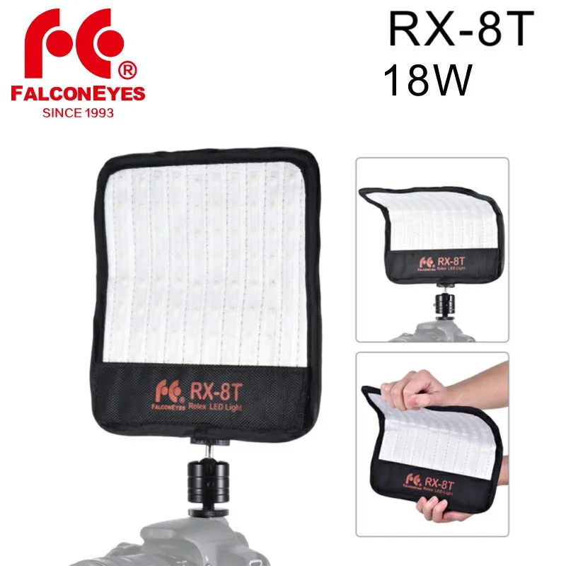 Falcon Eyes RX 8T дневной свет 5600K портативный светодиодный фото видео 90 шт