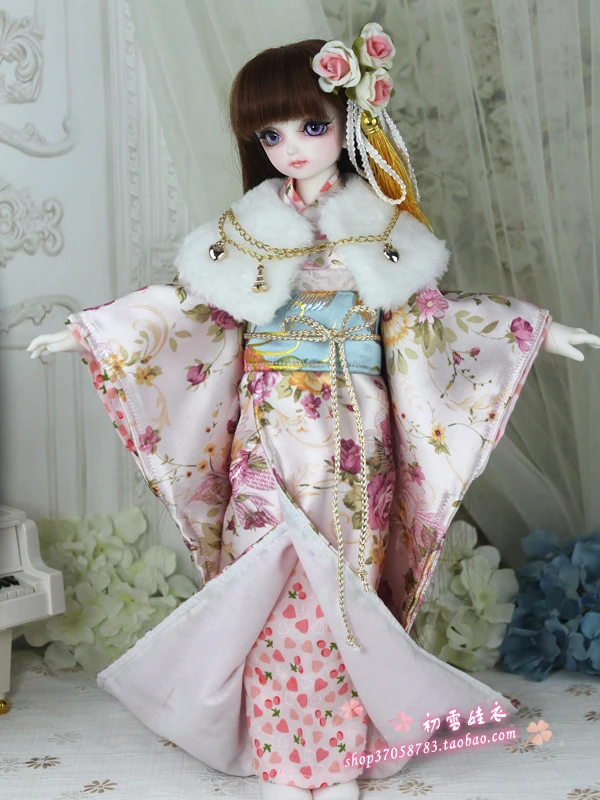 1/4 1/3 весы BJD японский юката комплекты Кимоно Одежда Аксессуары для BJD/SD кукла не