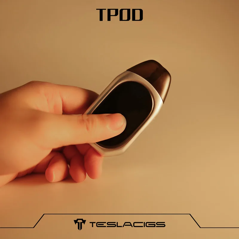 Оригинальный Tesla TPOD комплект Vape с 2 мл емкостью POD 1.2ohm катушка 500 мАч встроенный