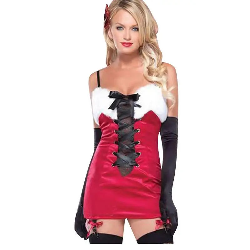 Пустой костюм женская одежда на тему рождества для женщин Рождественский