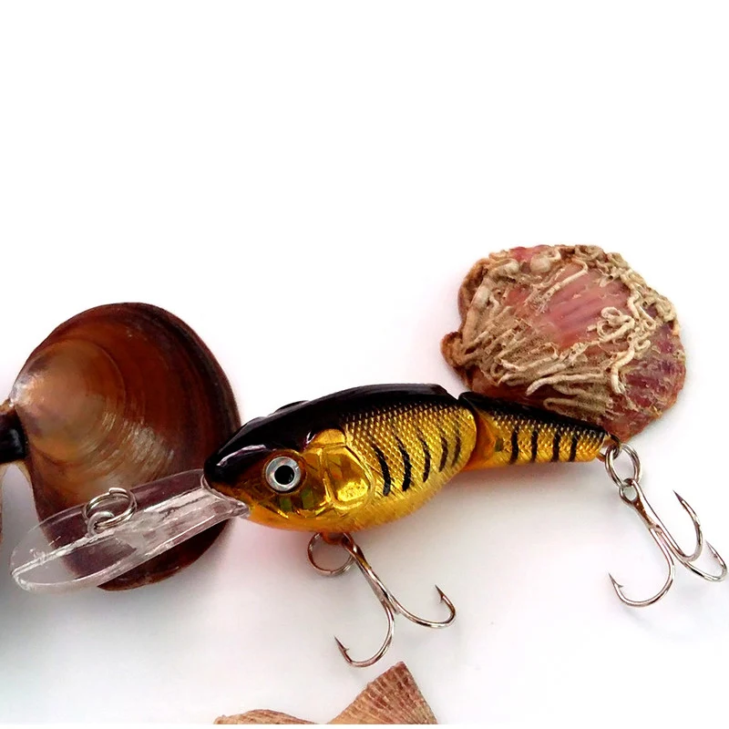 Новый 5 Шт./лот 9 см/10.5 г Воблер Рыболовную Приманку 2 Сегмент Swimbait Crankbait Жесткий Bait