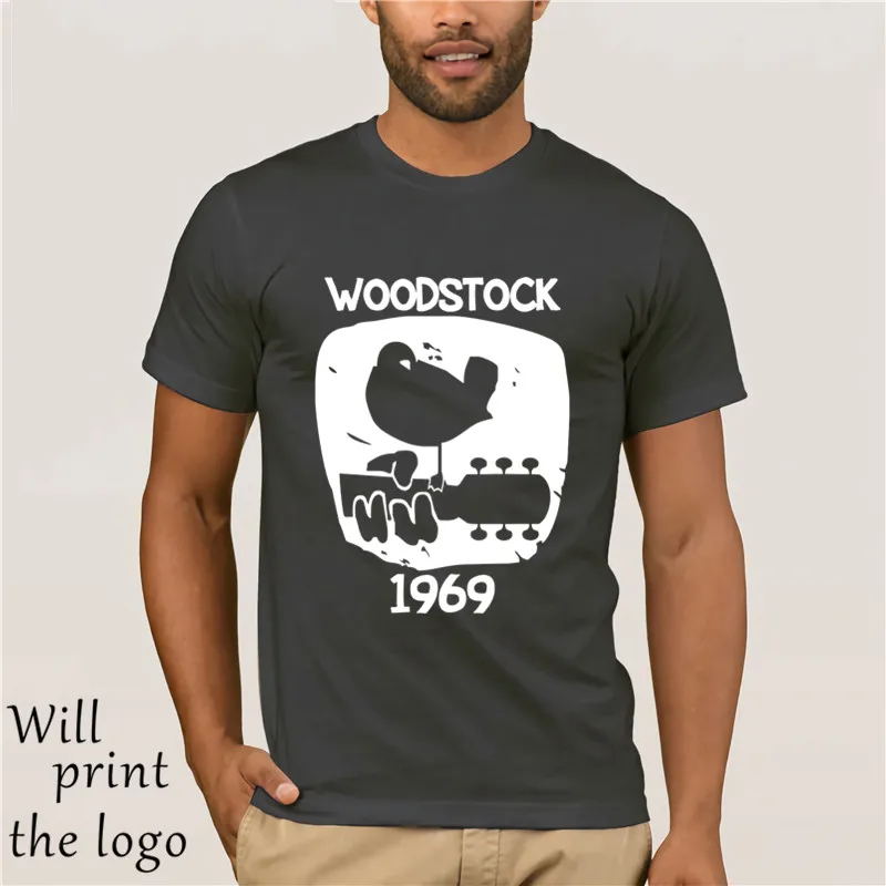 WOODSTOCK винтажные мужские классические футболки с принтом новые Забавные и блузки
